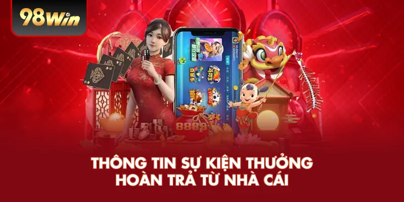 Thông tin sự kiện thưởng hoàn trả từ nhà cái